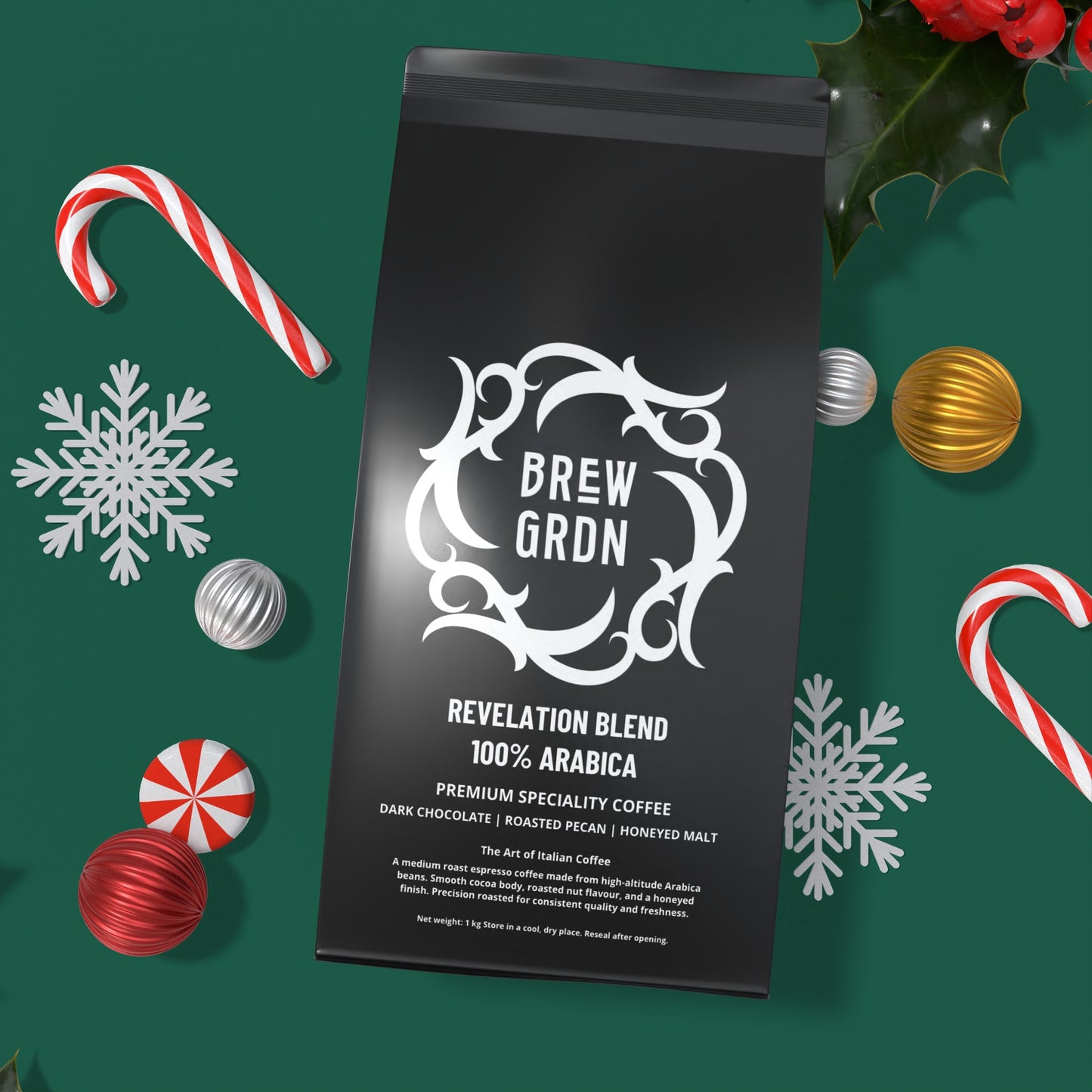 Revelation Blend 100% Arabica Beans 1kg