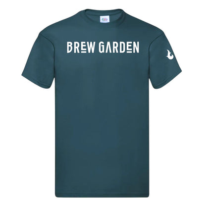 Blue Brew Garden guitar T-shirt