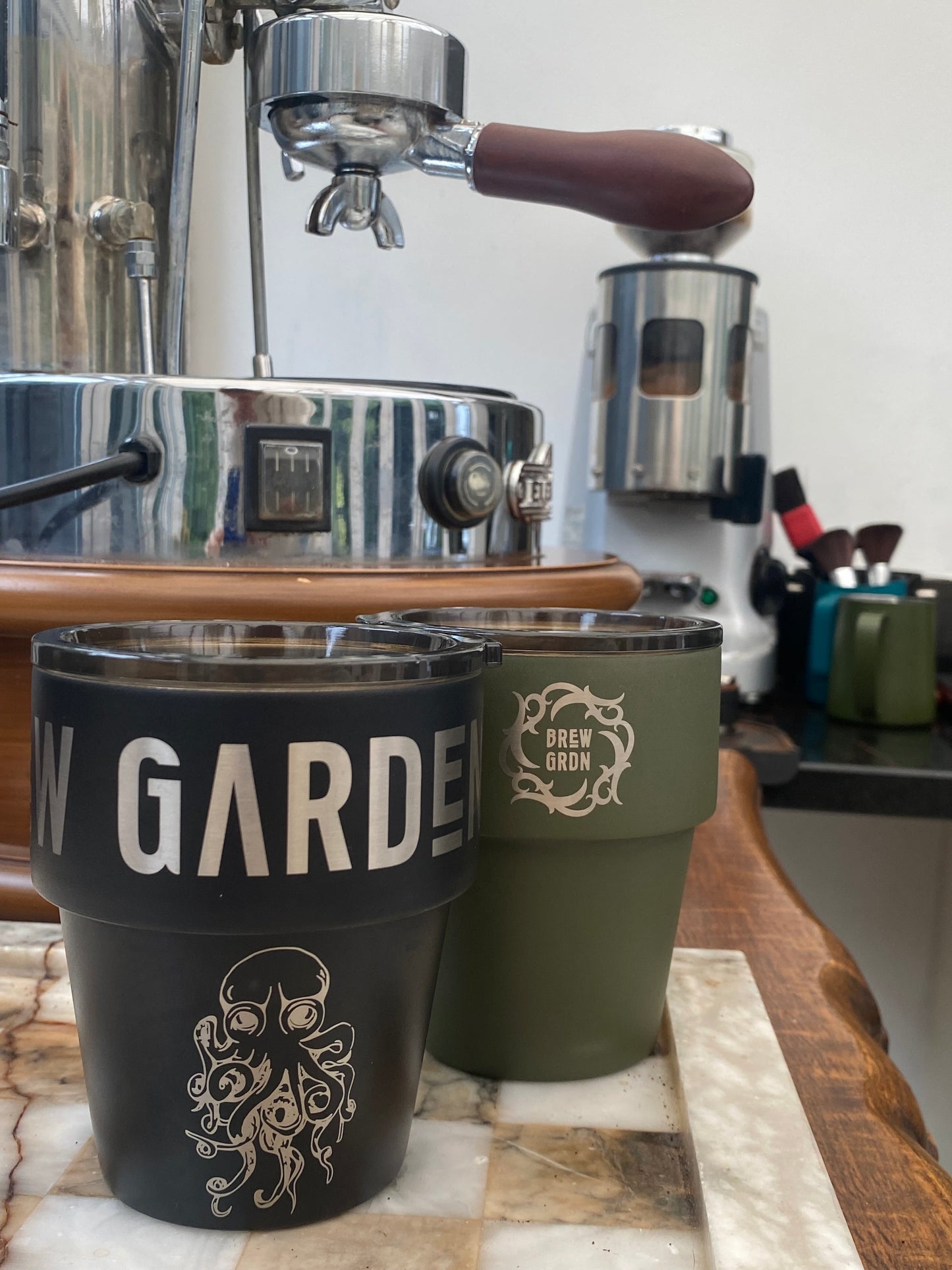 Brew Garden keep cup black