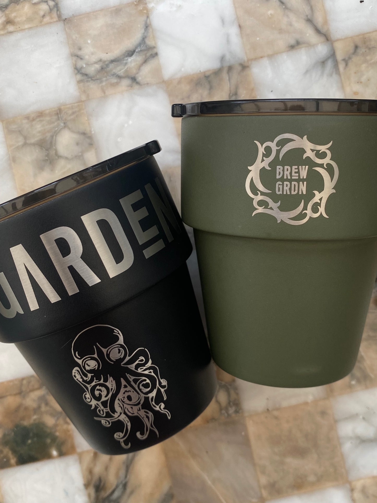 Brew Garden keep cup black