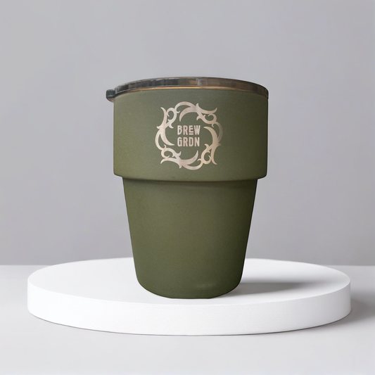 Brew Garden keep cup green